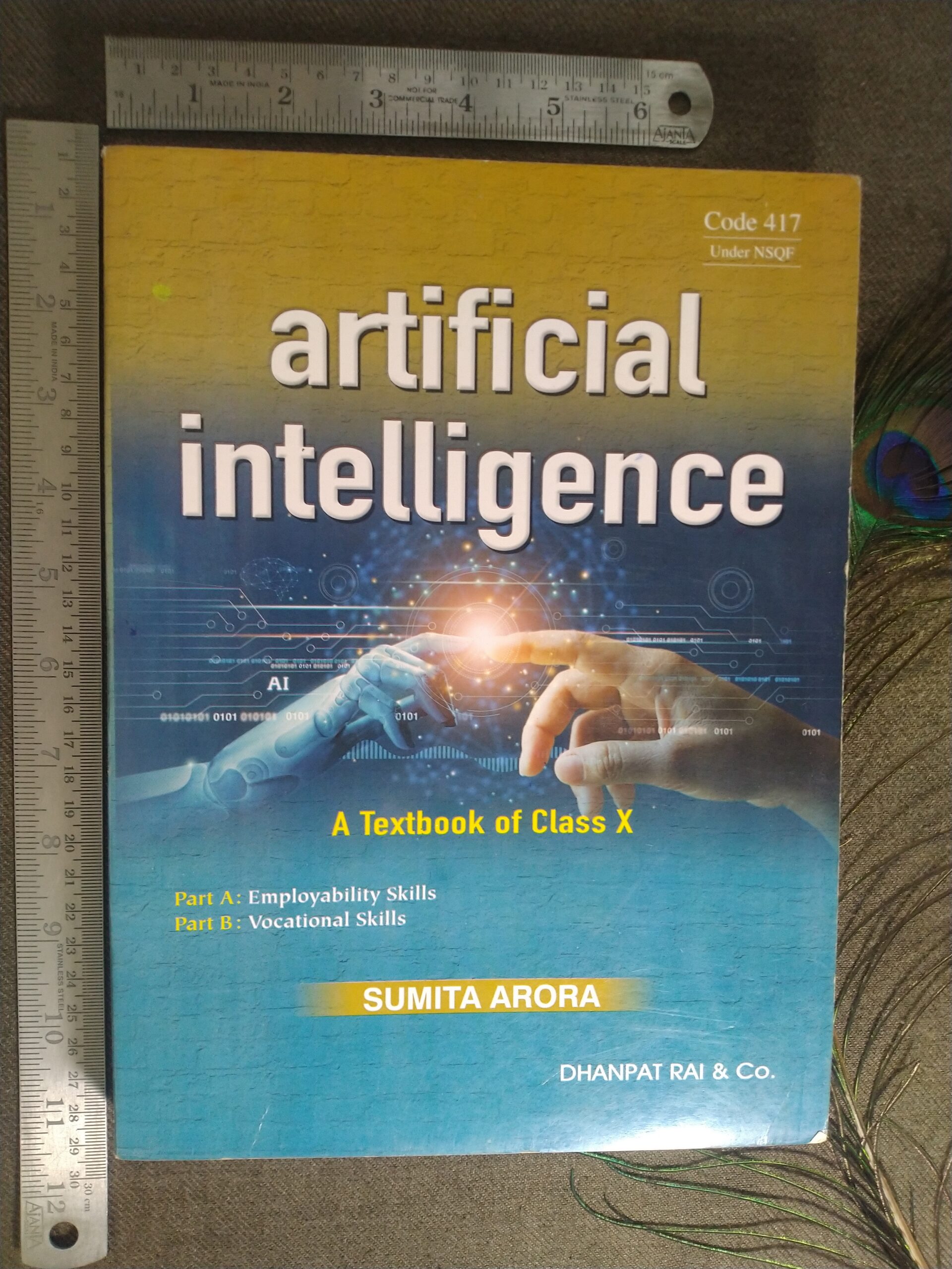 Artificial Intelligence: A Textbook of Class 10 Part A & B (CBSE)​